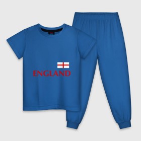 Детская пижама хлопок с принтом Сборная Англии - Стивен Джеррард 4 в Курске, 100% хлопок |  брюки и футболка прямого кроя, без карманов, на брюках мягкая резинка на поясе и по низу штанин
 | англия | сборная англии | стивен джеррард | флаг англии | футбол