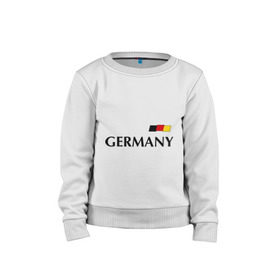 Детский свитшот хлопок с принтом Сборная Германии - 10 в Курске, 100% хлопок | круглый вырез горловины, эластичные манжеты, пояс и воротник | football | германия | подольски | сборная германии | футбол