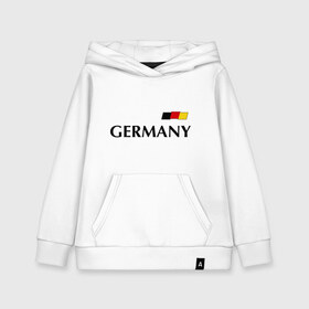 Детская толстовка хлопок с принтом Сборная Германии - 13 в Курске, 100% хлопок | Круглый горловой вырез, эластичные манжеты, пояс, капюшен | football | германия | мюллер | сборная германии | футбол