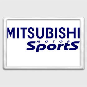 Магнит 45*70 с принтом mini logo mitsubishi в Курске, Пластик | Размер: 78*52 мм; Размер печати: 70*45 | 