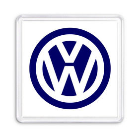Магнит 55*55 с принтом mini logo Volkswagen в Курске, Пластик | Размер: 65*65 мм; Размер печати: 55*55 мм | Тематика изображения на принте: volkswagen | авто | автобренды | логотип volkswagen | логотип фольцваген | тачки | фольцваген