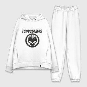 Женский костюм хлопок Oversize с принтом The Offspring classic logo в Курске,  |  | Тематика изображения на принте: группы | музыка | музыкальные группы | панк | рок | рок музыка