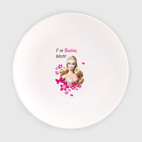 Тарелка с принтом I'm Barbie, bitch в Курске, фарфор | диаметр - 210 мм
диаметр для нанесения принта - 120 мм | 90 | 90 е | barbie | барби | кукла | ностальгия