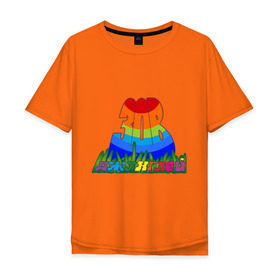 Мужская футболка хлопок Oversize с принтом Зов джунглей в Курске, 100% хлопок | свободный крой, круглый ворот, “спинка” длиннее передней части | 90 | 90 е | ностальгия | предача зов джунглей | тв