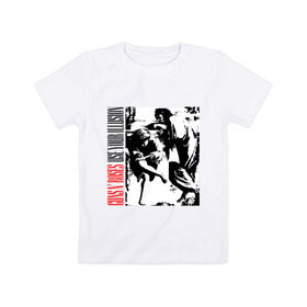 Детская футболка хлопок с принтом GNR в Курске, 100% хлопок | круглый вырез горловины, полуприлегающий силуэт, длина до линии бедер | gnr | guns n roses | rock | музыка | музыкальные группы | рок | рок группы