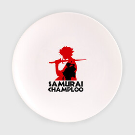 Тарелка 3D с принтом Самурай Champloo в Курске, фарфор | диаметр - 210 мм
диаметр для нанесения принта - 120 мм | anime | samurai champloo | аниме | анимэ | самурай чамплу