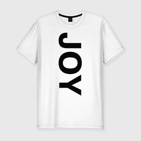 Мужская футболка премиум с принтом BMW Joy в Курске, 92% хлопок, 8% лайкра | приталенный силуэт, круглый вырез ворота, длина до линии бедра, короткий рукав | 