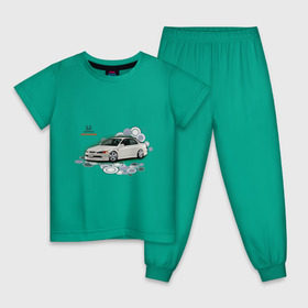 Детская пижама хлопок с принтом Honda ACCORD в Курске, 100% хлопок |  брюки и футболка прямого кроя, без карманов, на брюках мягкая резинка на поясе и по низу штанин
 | honda | honda accord | tourer | хонда аккорд | японские автомобили