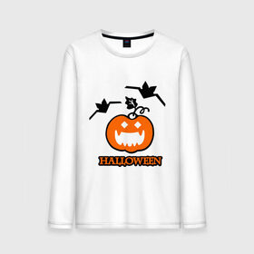 Мужской лонгслив хлопок с принтом Тыква на хэллоуин в Курске, 100% хлопок |  | halloveen | halloven | hallovin | haloween | halowen | helloven | hellovin | helloween | hellowen | hellowin | helowen | helowin | тыква | халловин | халлувин | халлуин | халовин | халуин | хелловин | хеллоуин | хеллувин | хеловин | хелуин | хэлловин | хэ