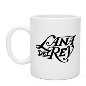 Кружка с принтом Lana Del Rey в Курске, керамика | объем — 330 мл, диаметр — 80 мм. Принт наносится на бока кружки, можно сделать два разных изображения | lana del rey | лана дель рей | музыка