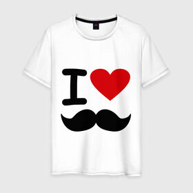 Мужская футболка хлопок с принтом Люблю хипстеров в Курске, 100% хлопок | прямой крой, круглый вырез горловины, длина до линии бедер, слегка спущенное плечо. | хиппи