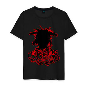Мужская футболка хлопок с принтом The Rasmus (2) в Курске, 100% хлопок | прямой крой, круглый вырез горловины, длина до линии бедер, слегка спущенное плечо. | heavy metal | metal | rock | trash metal | метал | металл | рок | рок группа | рок группы | трэш метал | хеви метал