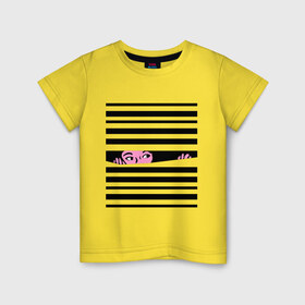 Детская футболка хлопок с принтом Кто там в Курске, 100% хлопок | круглый вырез горловины, полуприлегающий силуэт, длина до линии бедер | 
