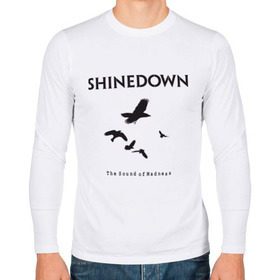 Мужской лонгслив хлопок с принтом Shinedown Soun of Madness в Курске, 100% хлопок |  | shinedown soun of madness | группы | музыка | рок группы | рок музыка
