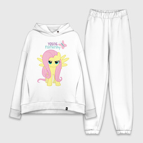 Женский костюм хлопок Oversize с принтом Naughty Fluttershy в Курске,  |  | fluttershy | naughty | naughty fluttershy | pony | мой маленький пони | пони