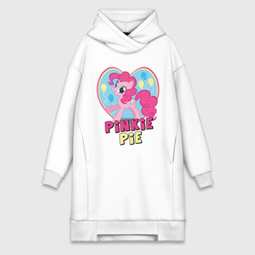 Платье-худи хлопок с принтом Pinkie Pie in my heart в Курске,  |  | heart | pinkie | pinkie pie in my heart | pony | детские | мой маленький пони | пони