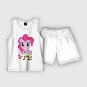 Детская пижама с шортами хлопок с принтом Красавица Пинки Пай в Курске,  |  | pony | детские | красавица пинки пай | мой маленький пони | пинки пай | пони