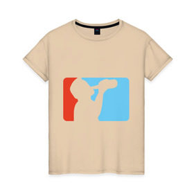 Женская футболка хлопок с принтом алкоспорт в Курске, 100% хлопок | прямой крой, круглый вырез горловины, длина до линии бедер, слегка спущенное плечо | бутылка | водка | спиртное