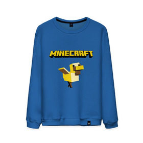 Мужской свитшот хлопок с принтом Minecraft duck в Курске, 100% хлопок |  | boom | minecraft | игры | компьютерные игры | майнкрафт