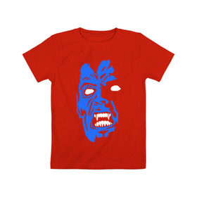 Детская футболка хлопок с принтом Вампир (Vampire) в Курске, 100% хлопок | круглый вырез горловины, полуприлегающий силуэт, длина до линии бедер | vampire | вампир