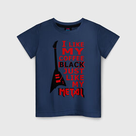 Детская футболка хлопок с принтом Mindless Self Indulgence - Coffee black в Курске, 100% хлопок | круглый вырез горловины, полуприлегающий силуэт, длина до линии бедер | metal | rock | метал | музыка | рок