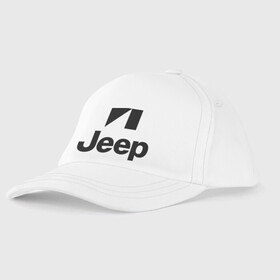 Детская бейсболка с принтом Jeep logo в Курске, 100% хлопок | классический козырек, металлическая застежка-регулятор размера | Тематика изображения на принте: jeep | автомобиль jeep | автомобиль джип | джип | логотип jeep | логотип джип