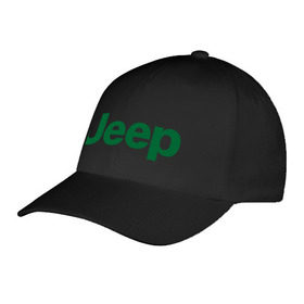 Бейсболка с принтом Logo Jeep в Курске, 100% хлопок | классический козырек, металлическая застежка-регулятор размера | jeep | автомобиль jeep | автомобиль джип | джип | логотип jeep | логотип джип