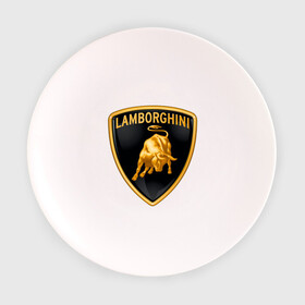 Тарелка с принтом Lamborghini logo в Курске, фарфор | диаметр - 210 мм
диаметр для нанесения принта - 120 мм | lamborghini | автомобиль lamborghini | ламборджини | ламборджини автомобиль | логотип lamborghini | логотип ламборджини