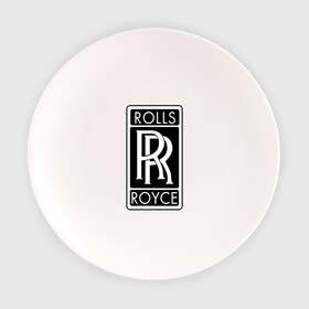 Тарелка 3D с принтом Rolls-Royce в Курске, фарфор | диаметр - 210 мм
диаметр для нанесения принта - 120 мм | rolls royce | rr | автобренды | автолюбителям | бренд | логотип | ролл ройс | ролс ройс