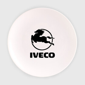 Тарелка 3D с принтом Iveco в Курске, фарфор | диаметр - 210 мм
диаметр для нанесения принта - 120 мм | iveco | автобренды | автолюбителям | бренд | ивеко | логотип