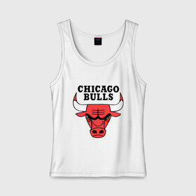 Женская майка хлопок с принтом Chicago bulls logo в Курске, 95% хлопок, 5% эластан |  | chicago bulls | newtop | swag | swag style | toplanding | одежда сваг | сваг | сваг стиль | свег | свог | свэг | чикаго булз