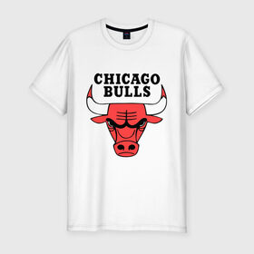 Мужская футболка премиум с принтом Chicago bulls logo в Курске, 92% хлопок, 8% лайкра | приталенный силуэт, круглый вырез ворота, длина до линии бедра, короткий рукав | Тематика изображения на принте: chicago bulls | newtop | swag | swag style | toplanding | одежда сваг | сваг | сваг стиль | свег | свог | свэг | чикаго булз