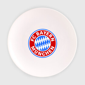 Тарелка с принтом Bavaria-Munchen в Курске, фарфор | диаметр - 210 мм
диаметр для нанесения принта - 120 мм | Тематика изображения на принте: бавария