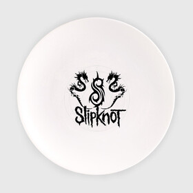 Тарелка с принтом Slipknot dragons logo в Курске, фарфор | диаметр - 210 мм
диаметр для нанесения принта - 120 мм | Тематика изображения на принте: metall | punk | rock | slipknot | метал | металл | нью метал | панк | панк рок | рок | слипкнот