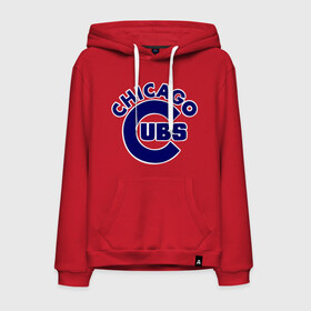 Мужская толстовка хлопок с принтом Chicago Cubs logotype в Курске, френч-терри, мягкий теплый начес внутри (100% хлопок) | карман-кенгуру, эластичные манжеты и нижняя кромка, капюшон с подкладом и шнурком | baseball | chicago cubs bear | бейсбол | спорт | чикаго