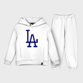 Детский костюм хлопок Oversize с принтом Los Angeles Dodgers logo в Курске,  |  | baseball | la | los angeles dodgers | бейсбол | лос анджелес доджерс | спорт