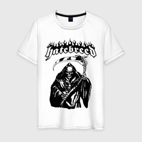 Мужская футболка хлопок с принтом Hatebreed live в Курске, 100% хлопок | прямой крой, круглый вырез горловины, длина до линии бедер, слегка спущенное плечо. | hatebreed | hatebreed live