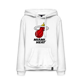 Мужская толстовка хлопок с принтом Miami Heat-logo в Курске, френч-терри, мягкий теплый начес внутри (100% хлопок) | карман-кенгуру, эластичные манжеты и нижняя кромка, капюшон с подкладом и шнурком | basketball | nba | баскетболл | лого баскетбольных клубов | майами | нба