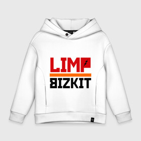 Детское худи Oversize хлопок с принтом Limp Bizkit (2) в Курске, френч-терри — 70% хлопок, 30% полиэстер. Мягкий теплый начес внутри —100% хлопок | боковые карманы, эластичные манжеты и нижняя кромка, капюшон на магнитной кнопке | rock | лимп бизкит | рок группа | рок музыка