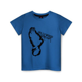 Детская футболка хлопок с принтом Hollywood undead (graffiti) в Курске, 100% хлопок | круглый вырез горловины, полуприлегающий силуэт, длина до линии бедер | хип хоп