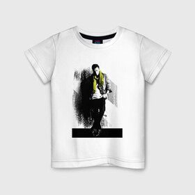 Детская футболка хлопок с принтом Street style man в Курске, 100% хлопок | круглый вырез горловины, полуприлегающий силуэт, длина до линии бедер | street style | парень