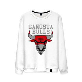 Мужской свитшот хлопок с принтом Gangsta bulls в Курске, 100% хлопок |  | bshirts | bulls | cihago bulls | gangsta bulls | swag | sweg | бык | красный бык | сваг | свег | чикаго булс