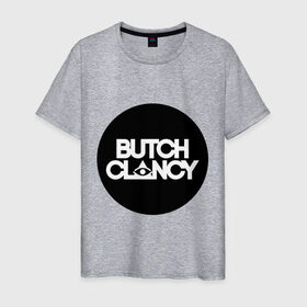 Мужская футболка хлопок с принтом Butch Clancy в Курске, 100% хлопок | прямой крой, круглый вырез горловины, длина до линии бедер, слегка спущенное плечо. | club | dance | electronic | клуб | клубная музыка | клубняк | электронная музыка