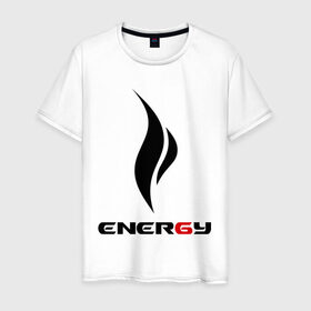 Мужская футболка хлопок с принтом Black energy в Курске, 100% хлопок | прямой крой, круглый вырез горловины, длина до линии бедер, слегка спущенное плечо. | club | dance | dj | energy | диджей | клуб | клубняк | танцы | энергия