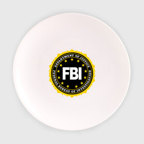 Тарелка 3D с принтом FBI в Курске, фарфор | диаметр - 210 мм
диаметр для нанесения принта - 120 мм | fbi | federal bureau of investigation | newtop | америка | спецслужбы | сша | фбр | федеральное бюро расследований