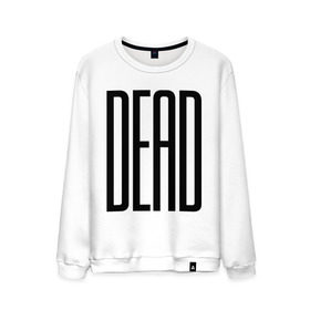 Мужской свитшот хлопок с принтом Long Dead в Курске, 100% хлопок |  | dead | swag | swag style | дохлый | дэд | мертвый | сваг | свег | свэг | умерший