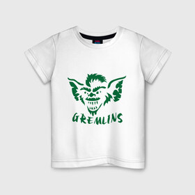 Детская футболка хлопок с принтом Гремлины (Gremlins) в Курске, 100% хлопок | круглый вырез горловины, полуприлегающий силуэт, длина до линии бедер | gremlins | гремлин | мифические существа | мифы