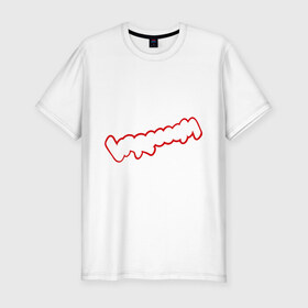 Мужская футболка премиум с принтом Wrroooom (звук из комиксов) в Курске, 92% хлопок, 8% лайкра | приталенный силуэт, круглый вырез ворота, длина до линии бедра, короткий рукав | Тематика изображения на принте: 