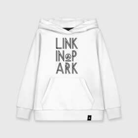 Детская толстовка хлопок с принтом Linkin Park в Курске, 100% хлопок | Круглый горловой вырез, эластичные манжеты, пояс, капюшен | linkin park | rock | альтернативный метал | альтернативный рок | линкин парк | ню метал | рок | рэпкор | электроник рок