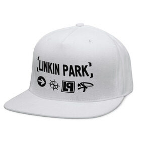 Кепка снепбек с прямым козырьком с принтом Linkin Park в Курске, хлопок 100% |  | linkin park | rock | альтернативный метал | альтернативный рок | линкин парк | ню метал | рок | рэпкор | электроник рок